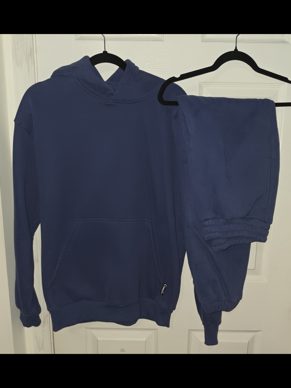 Comfrt Pacific Blue Hoodie and Jogger Set Unisex Medium